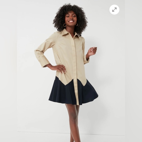 Tuckernuck Sand Roux Dress Medium - Picture 1 of 7